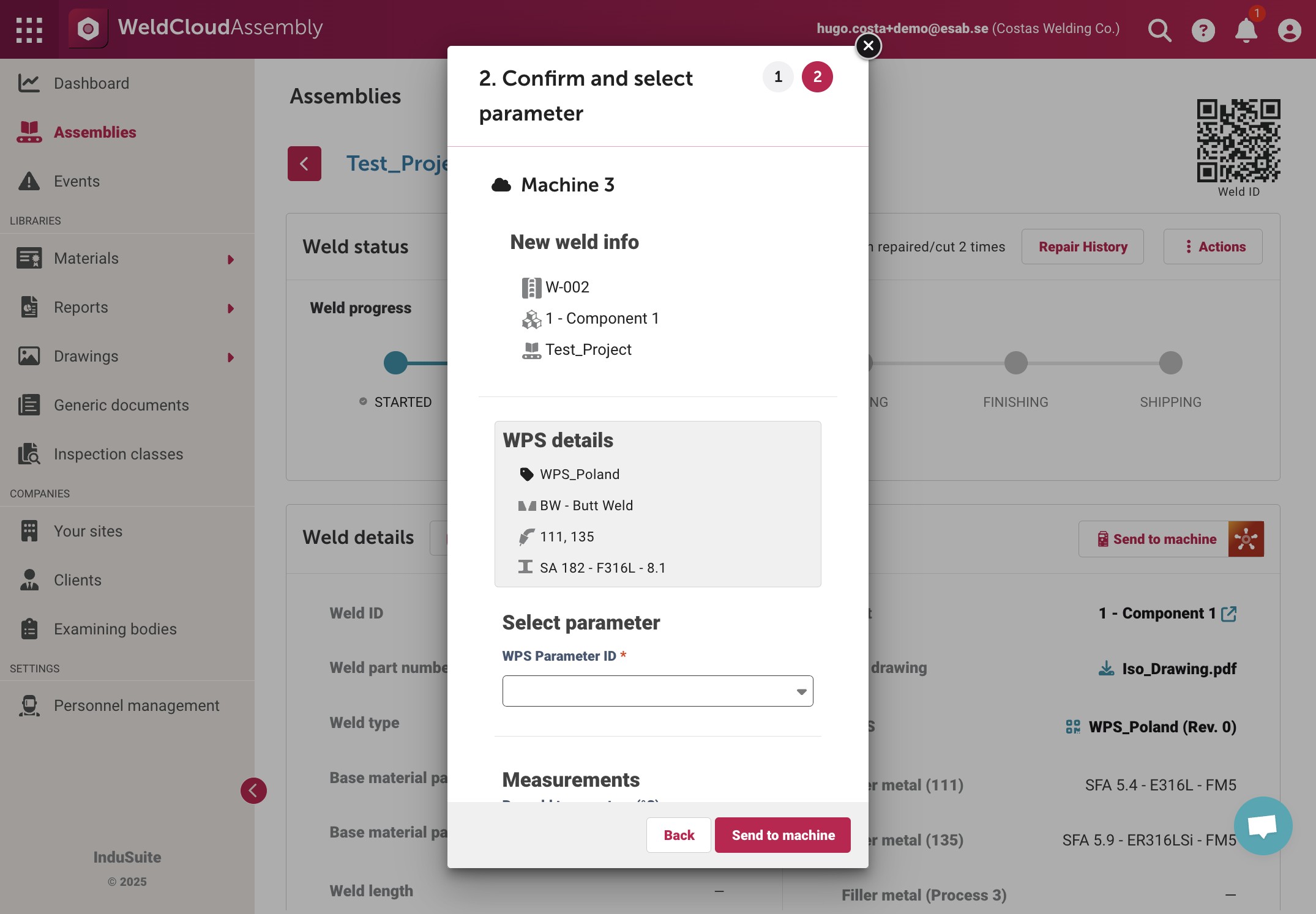 Click WPS Parameter ID field