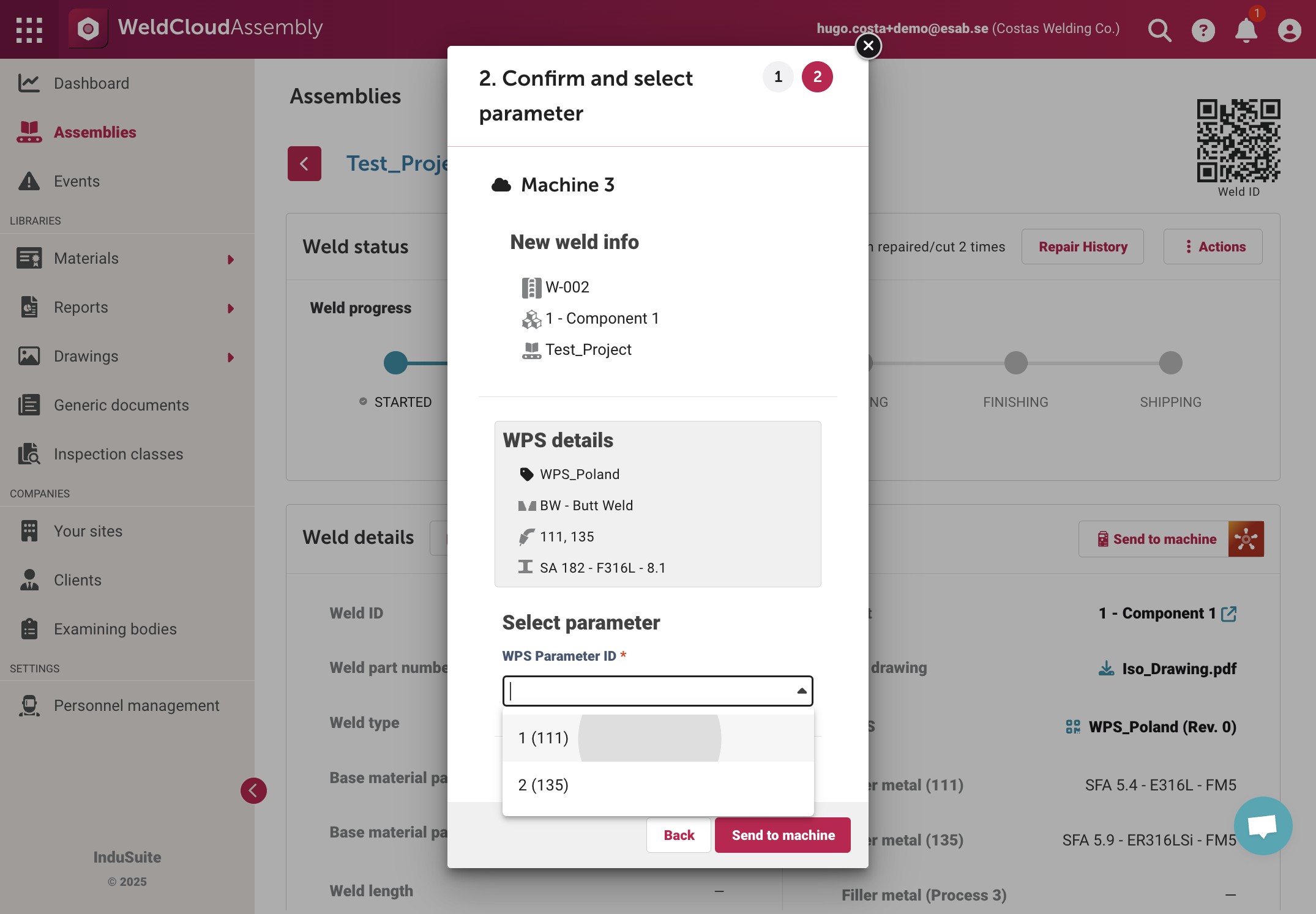 Select WPS Parameter