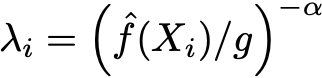 kernel density formula