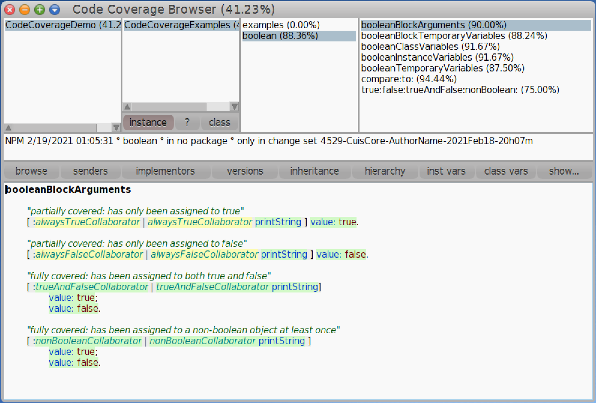 Code Coverage