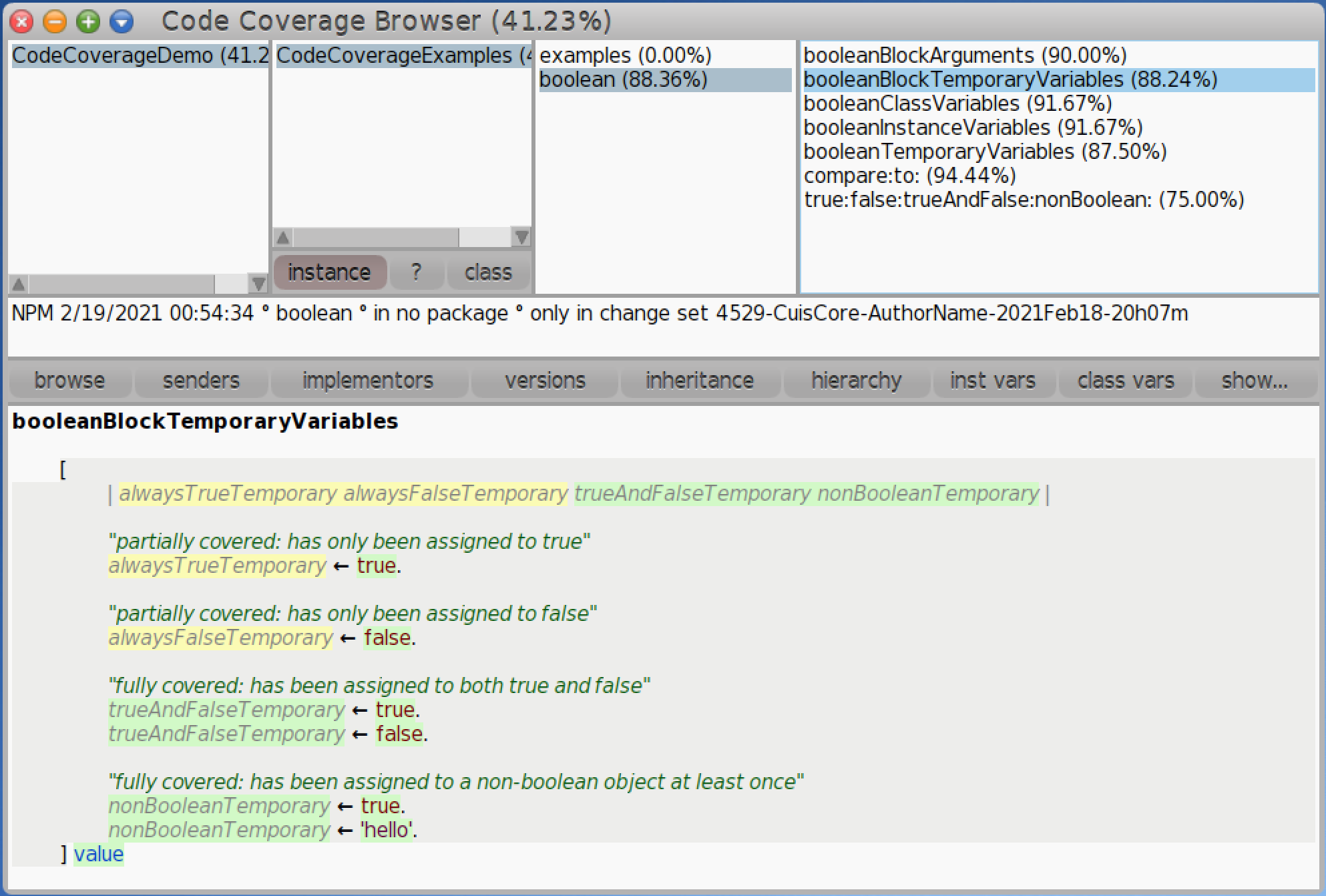 Code Coverage