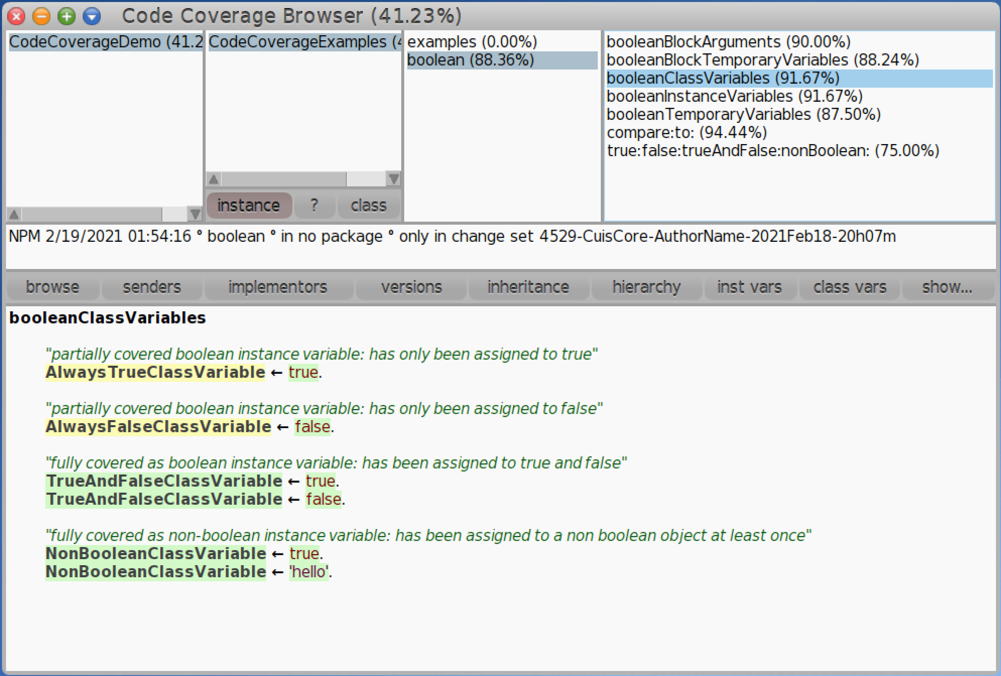 Code Coverage