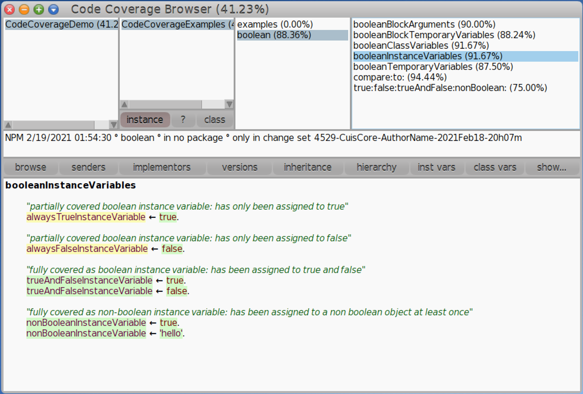 Code Coverage