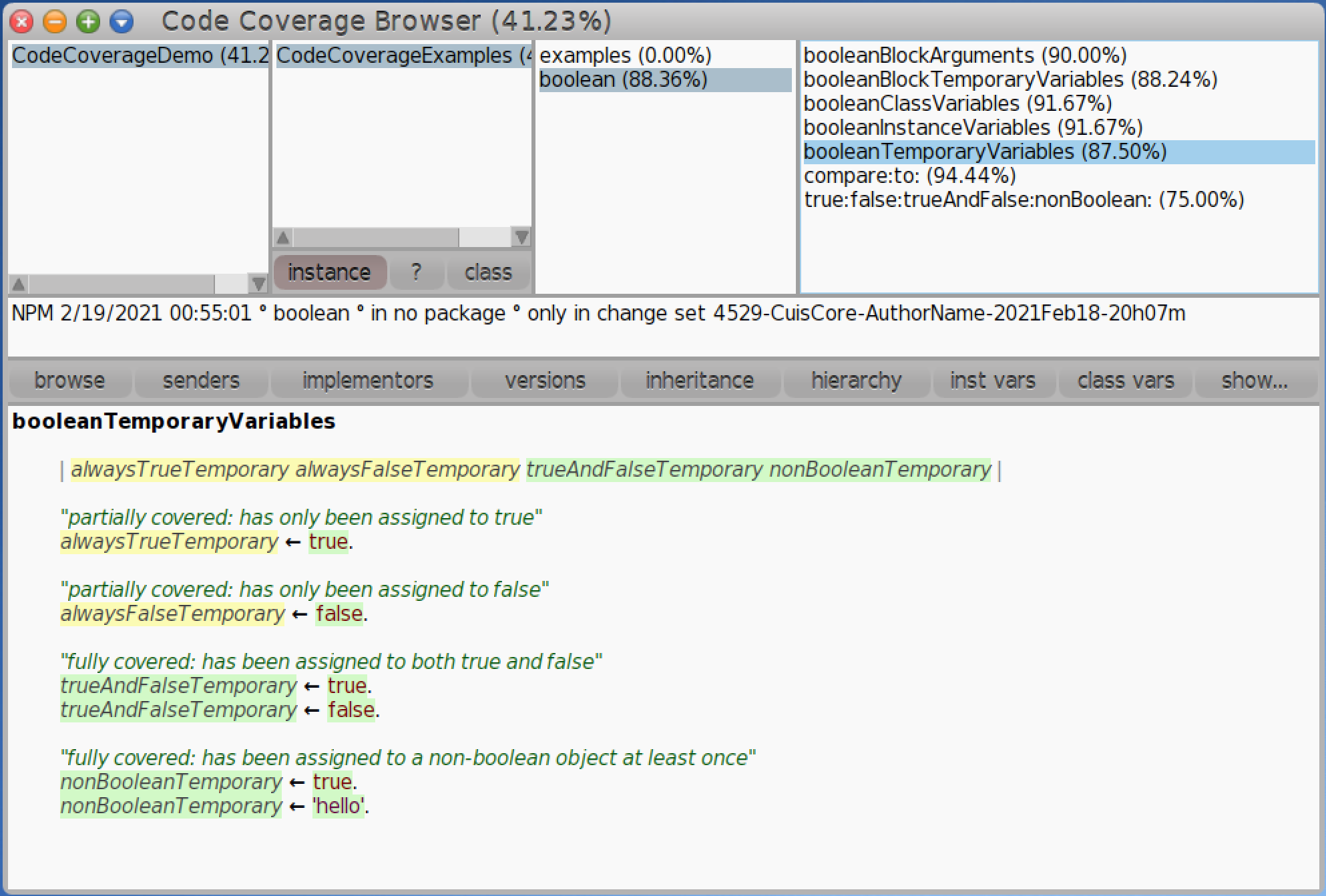 Code Coverage