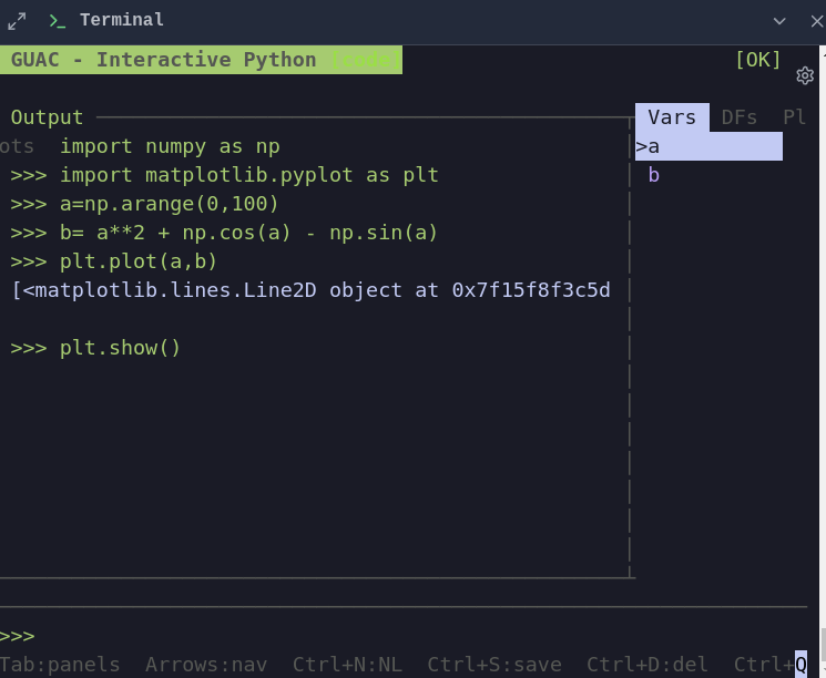 Guac Python REPL