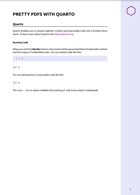 Screenshot of a pdf with a light purple sidebar.