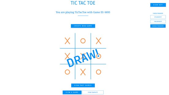 Tic Tac Toe app