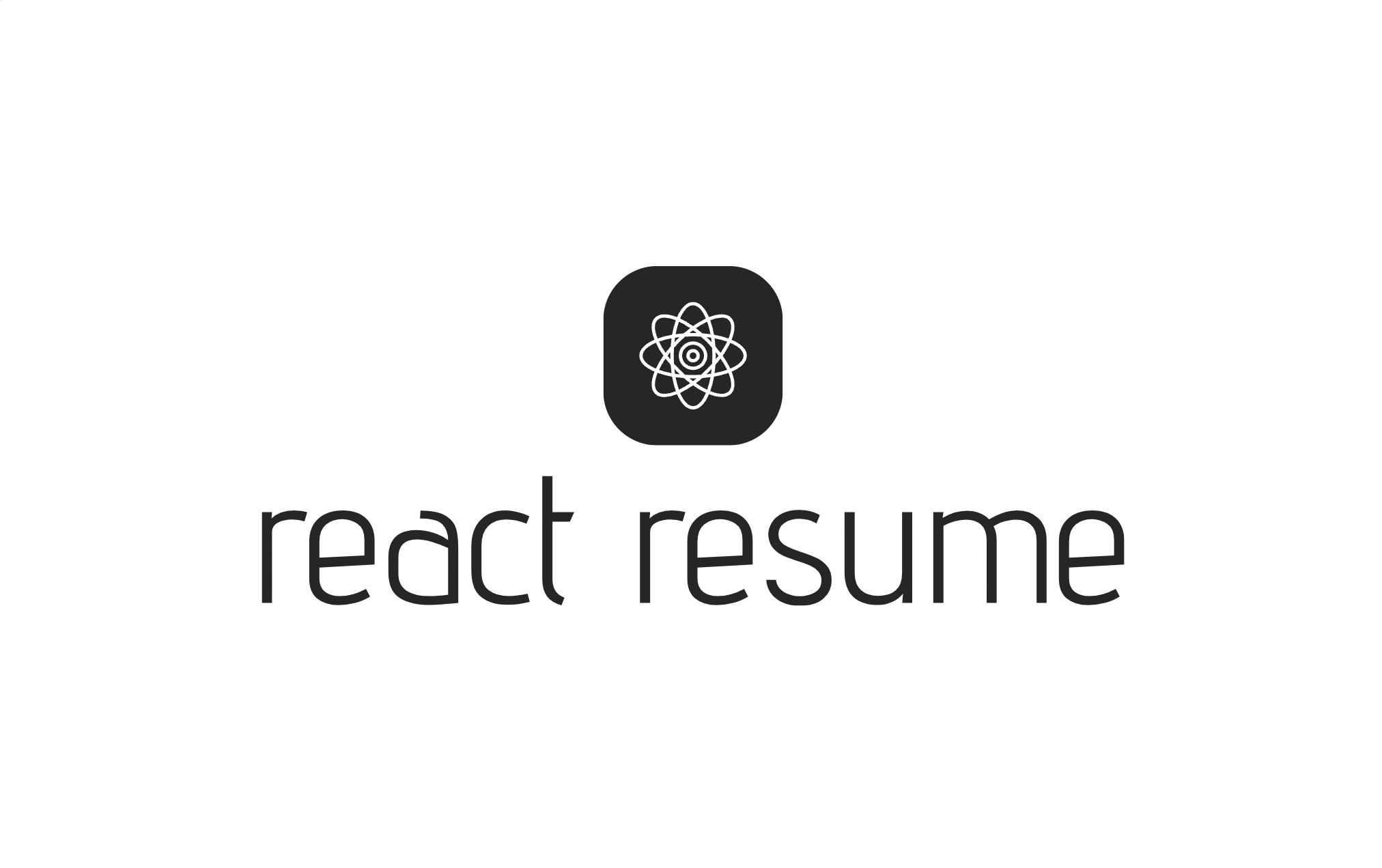 React Resume Logo