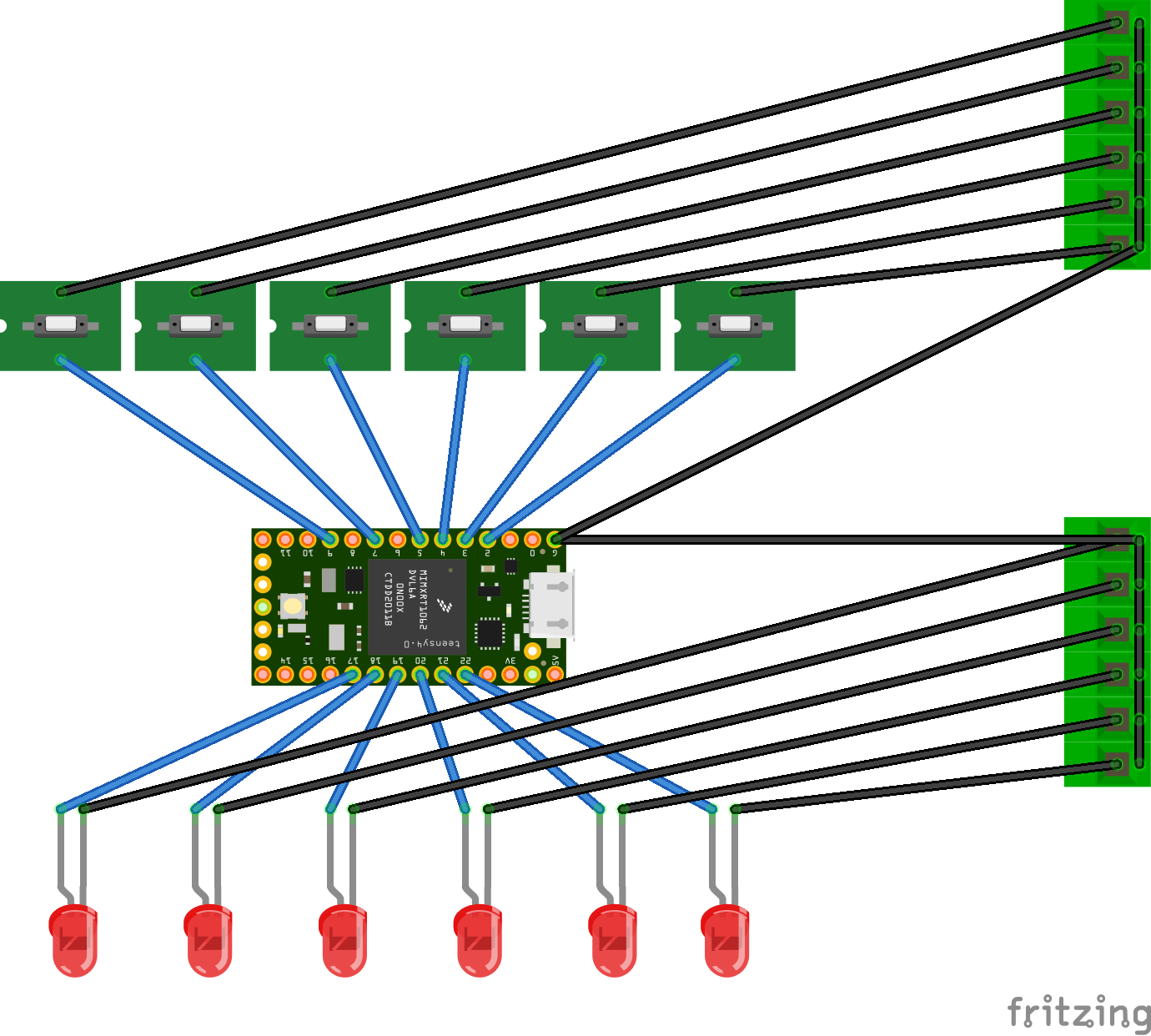 simple fritzing wiring diagram