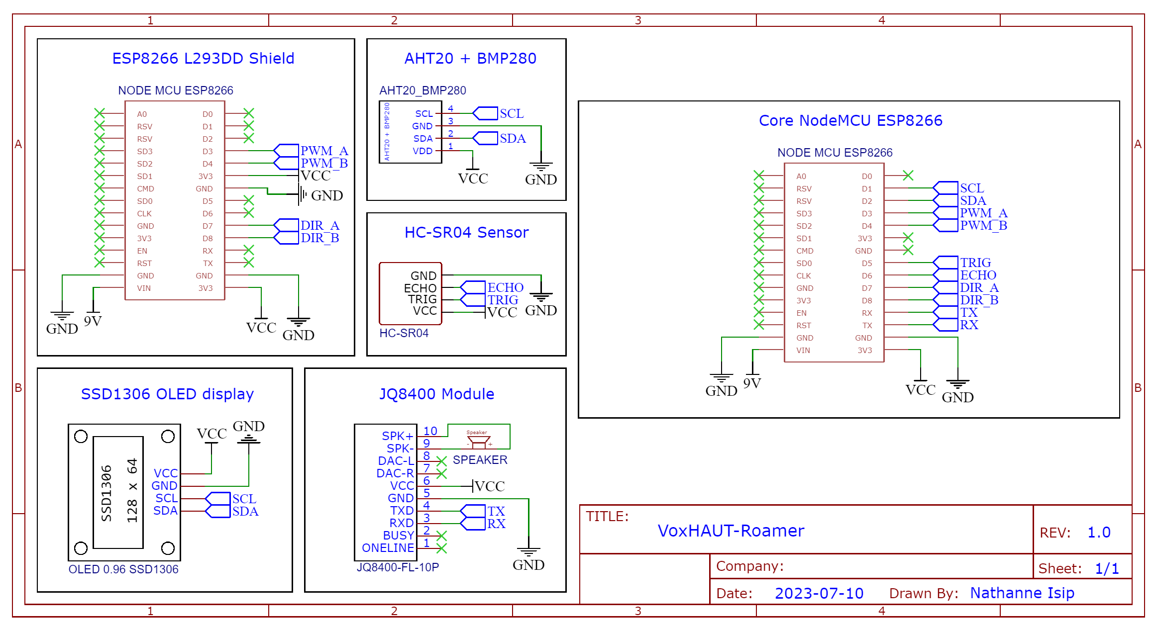 VoxHAUT Schematic Diagram