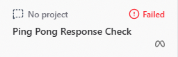 The thread marked Failed in the sidebar