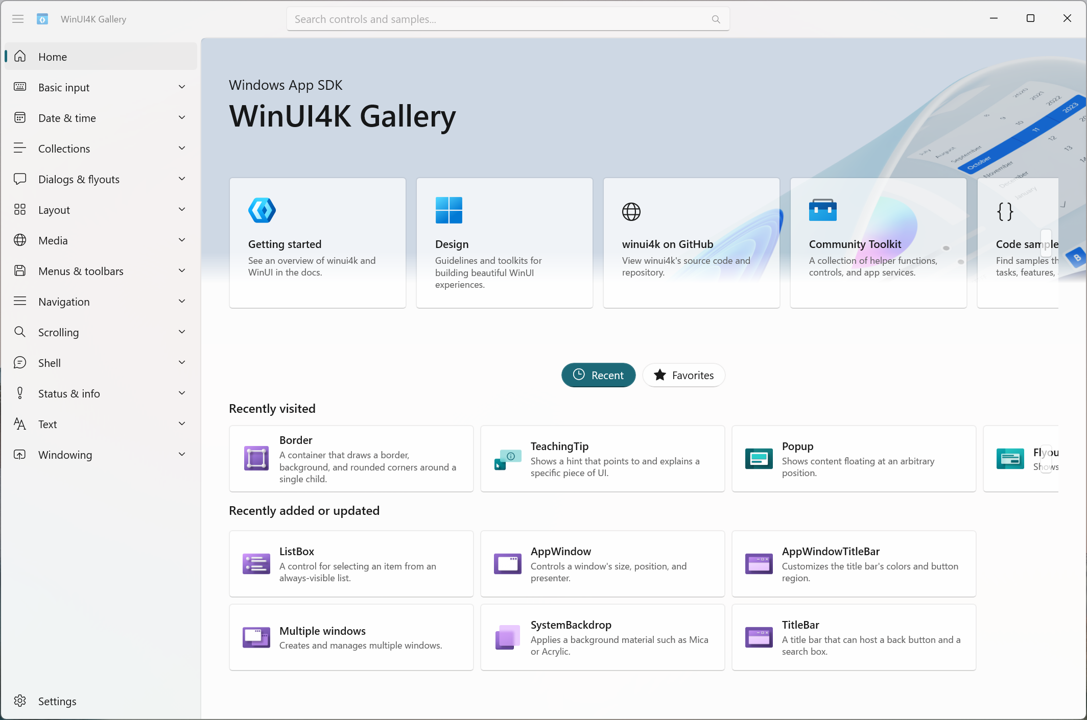 winui4k Gallery