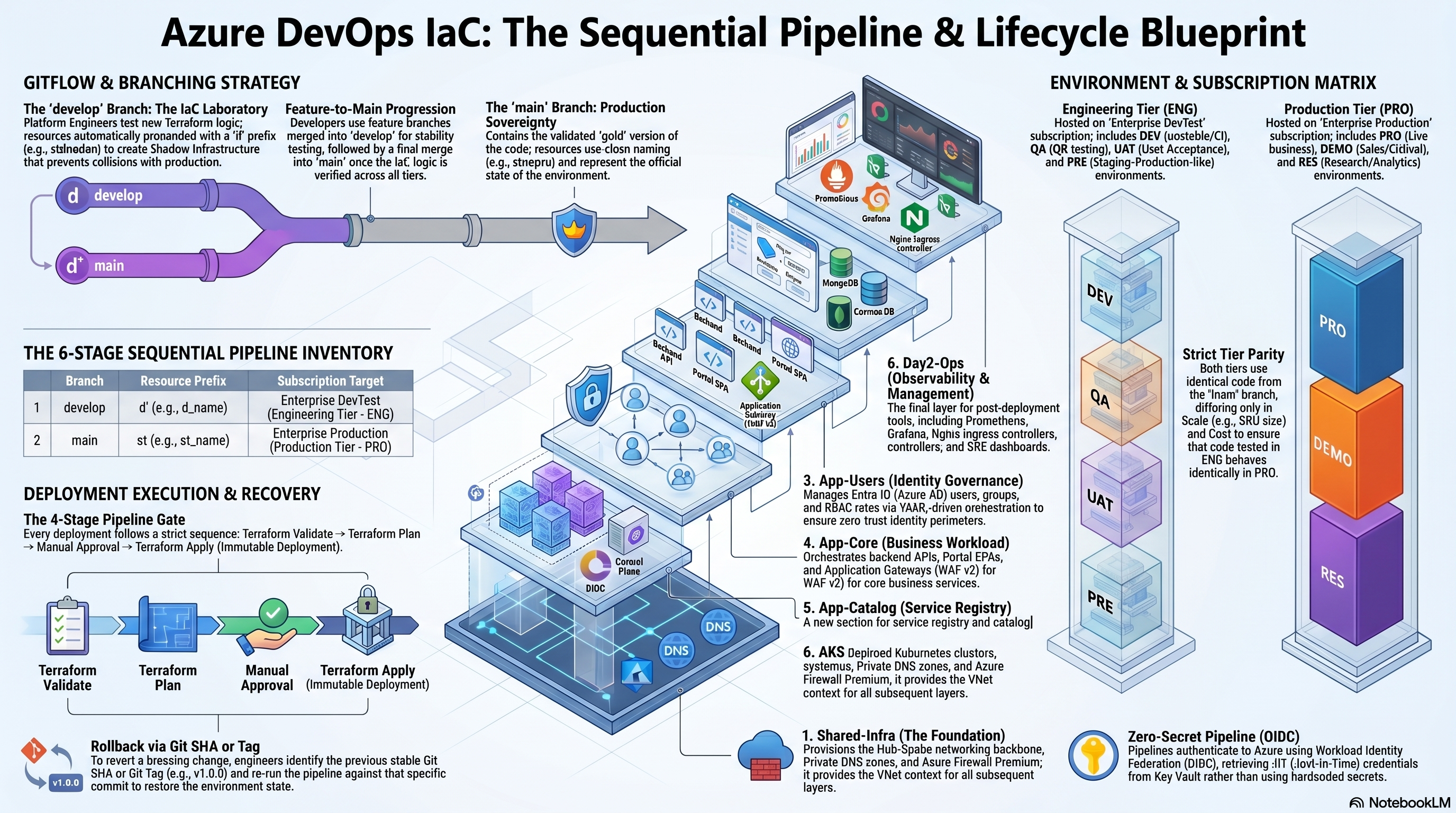Cloud Infrastructure Pipeline Lifecycle Blueprint