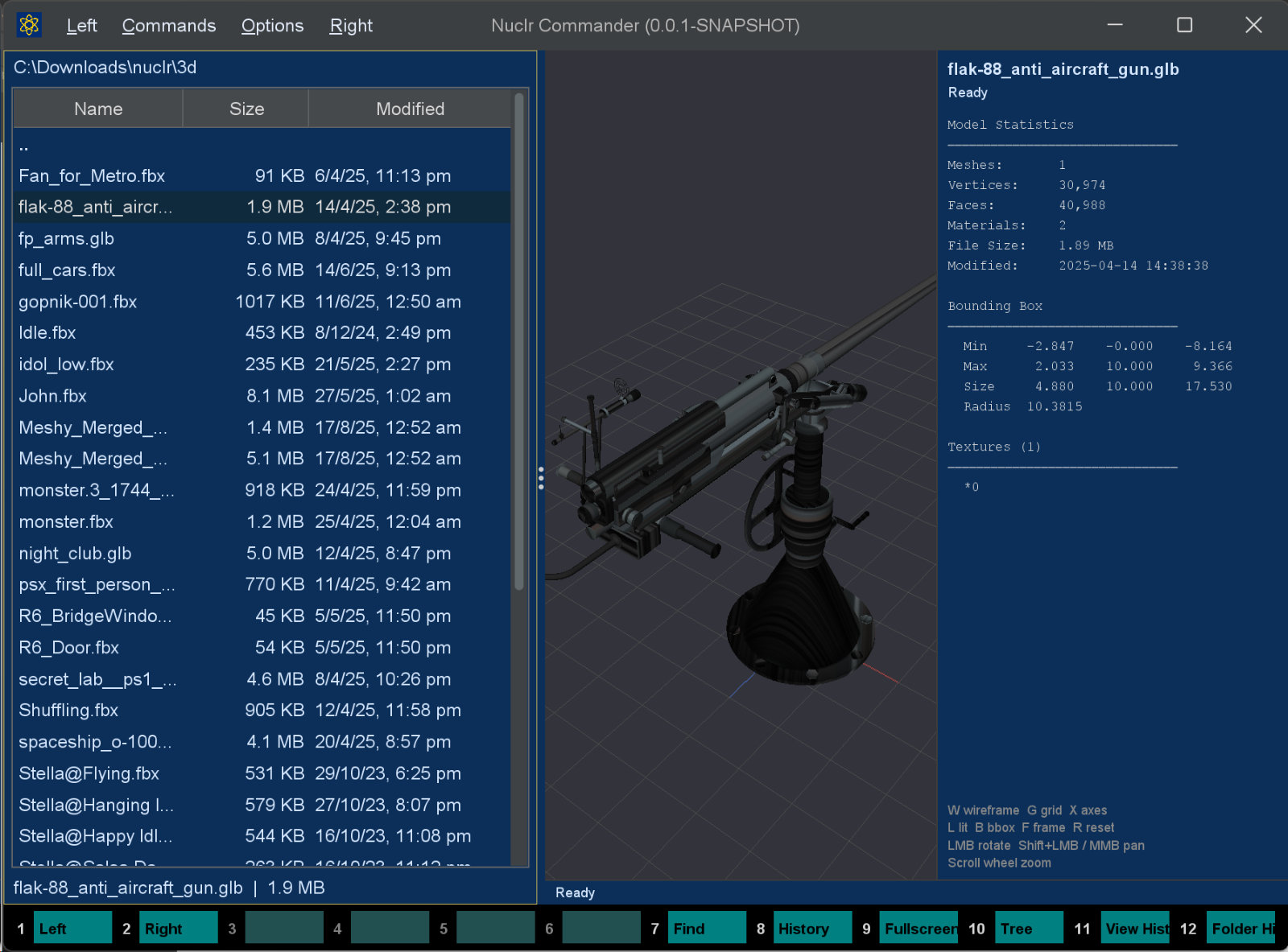 3D Model Quick Viewer screenshot 1