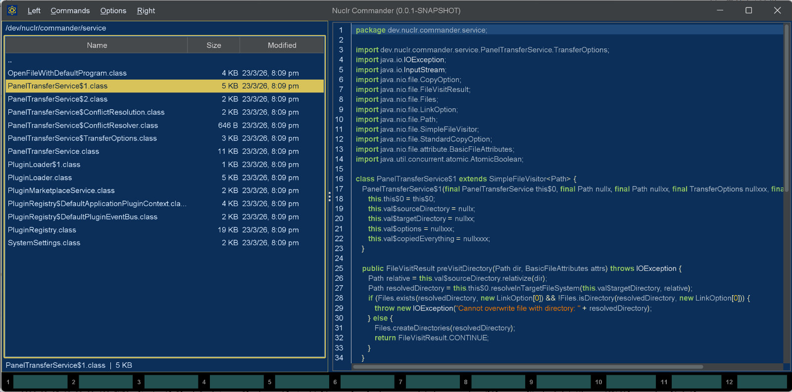 JVM Class Quick Viewer screenshot