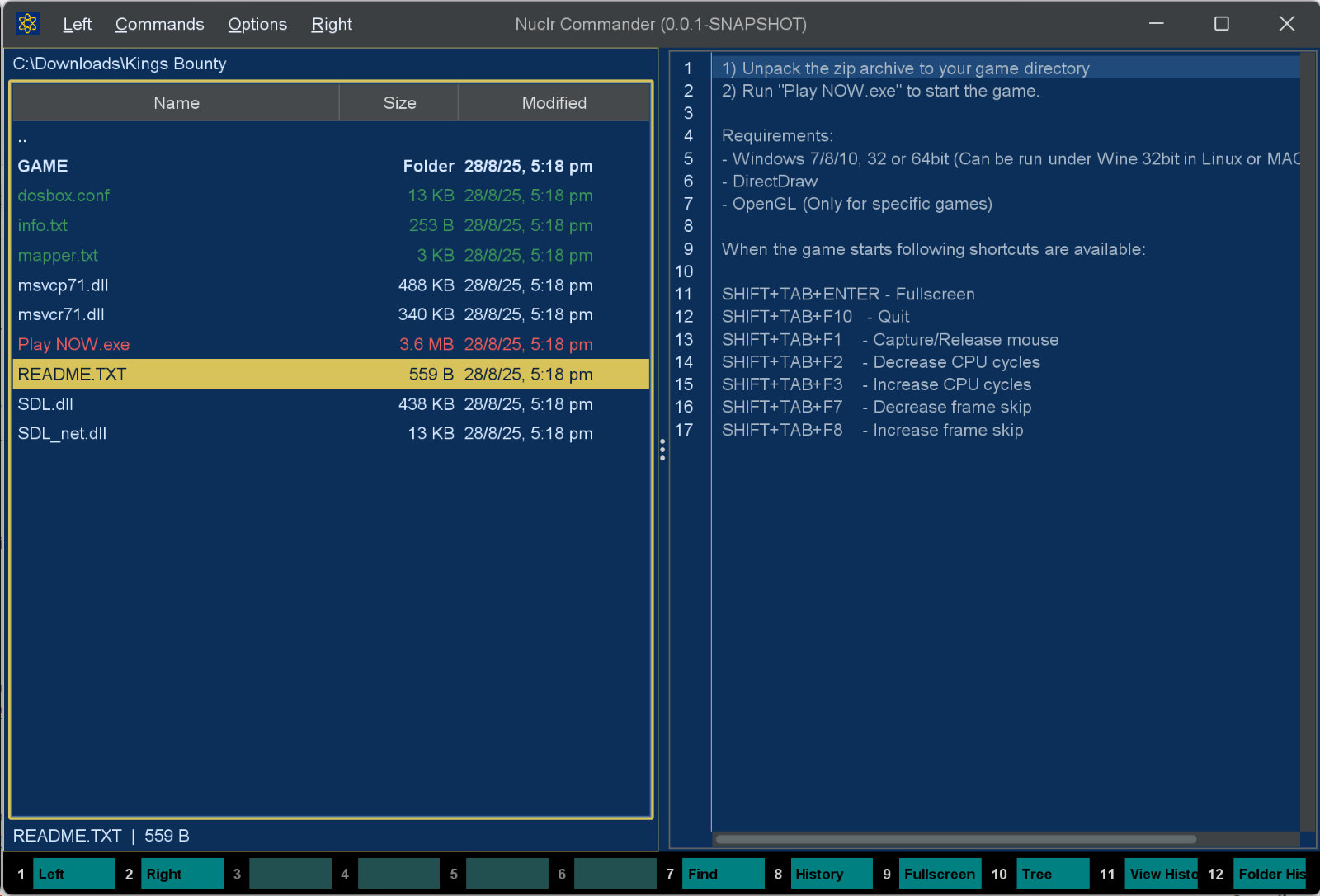 Text Quick Viewer screenshot