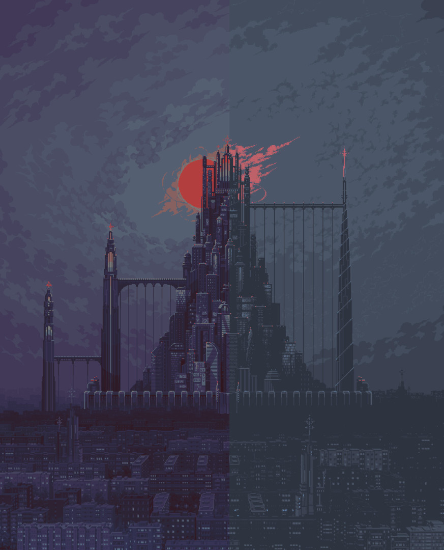 Rust Image Comp | I made a Rust program that transforms any image's colors to match a ...