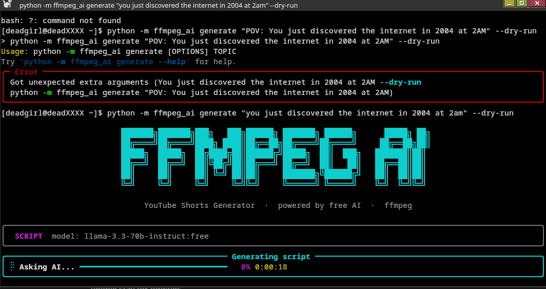 pipeline screenshot