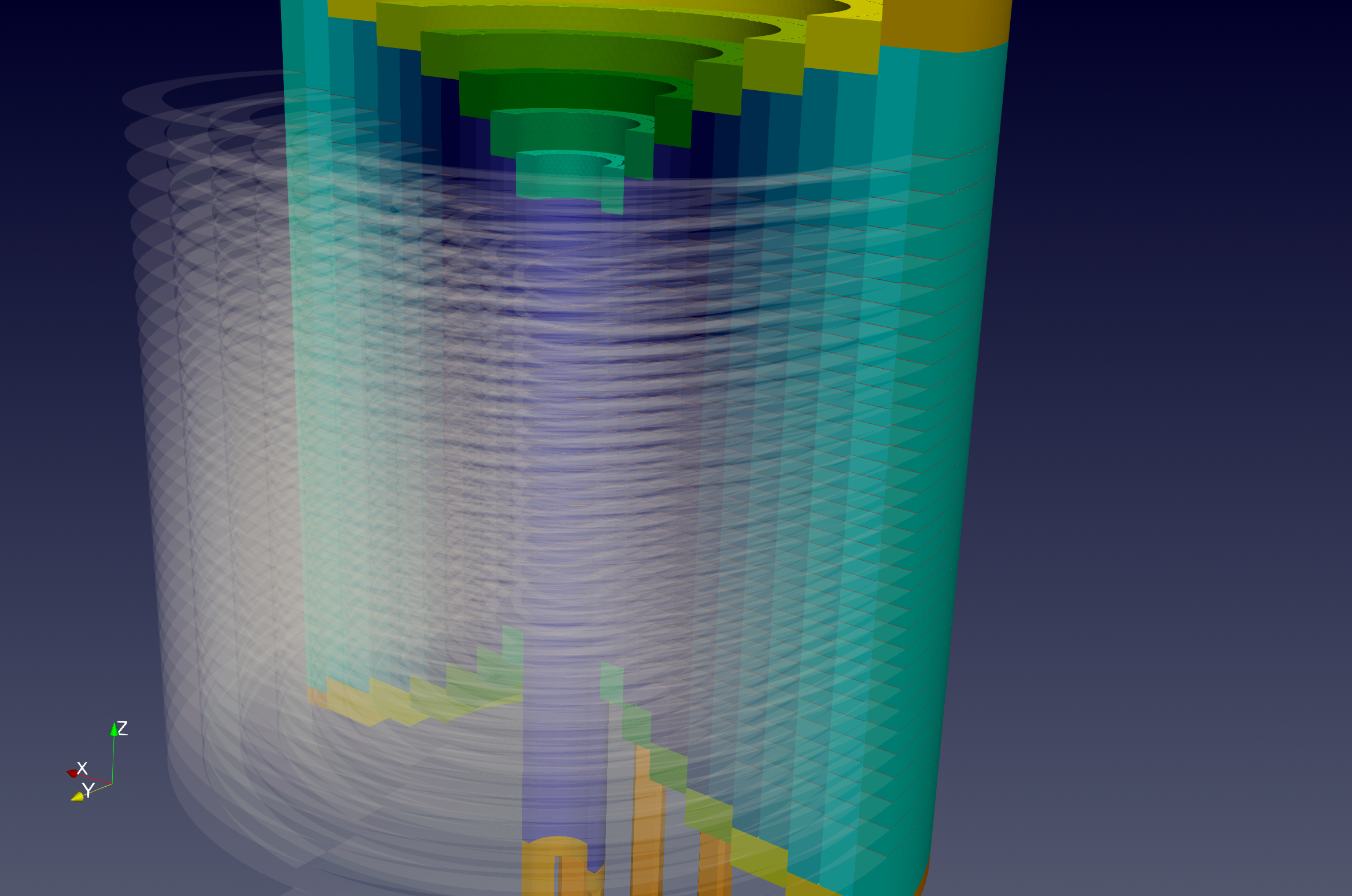 Figure 4.13: HL-31 benchmarks - geometry