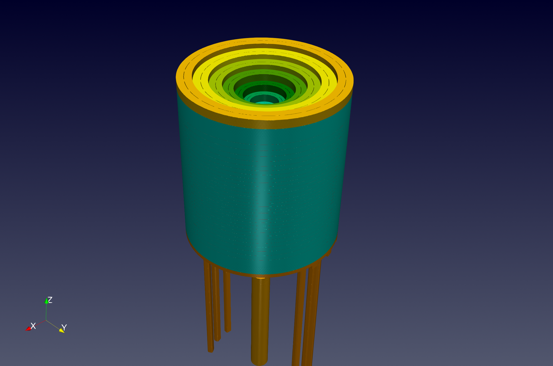 Figure 4.13: HL-31 benchmarks - geometry