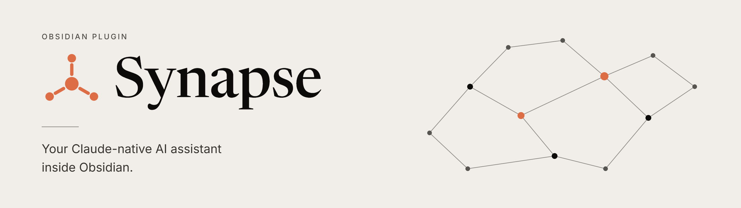 Claude Synapse — your Claude-native AI assistant inside Obsidian