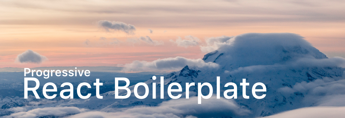 Progressive React Boilerplate banner