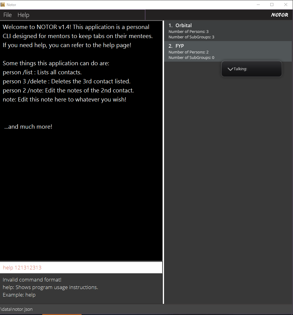 Help command does not work as user guide stated · Issue #3884 · nus ...