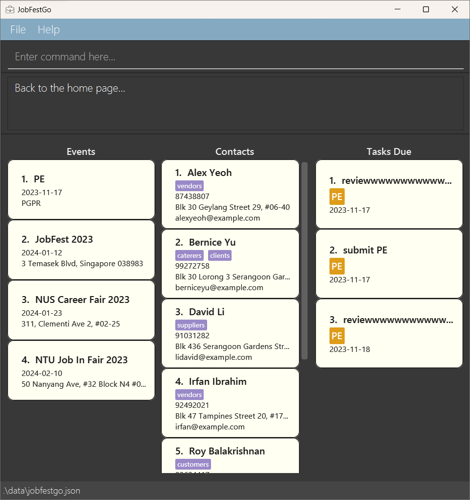 Reminder for tasks that due soon · Issue #5913 · nus-cs2103-AY2324S1/pe ...