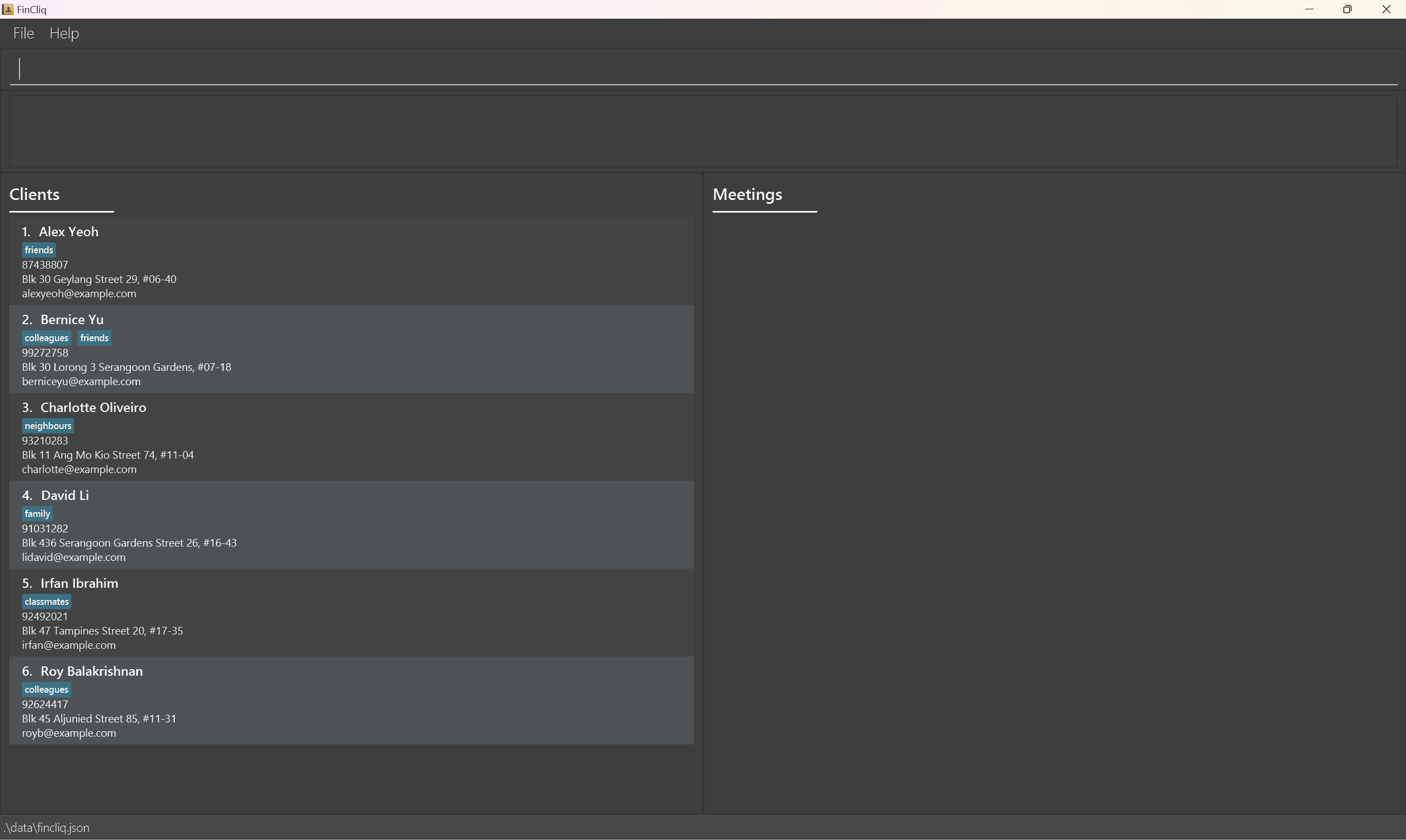 Sample data does not match the screenshot in the UG · Issue #4768 · nus ...