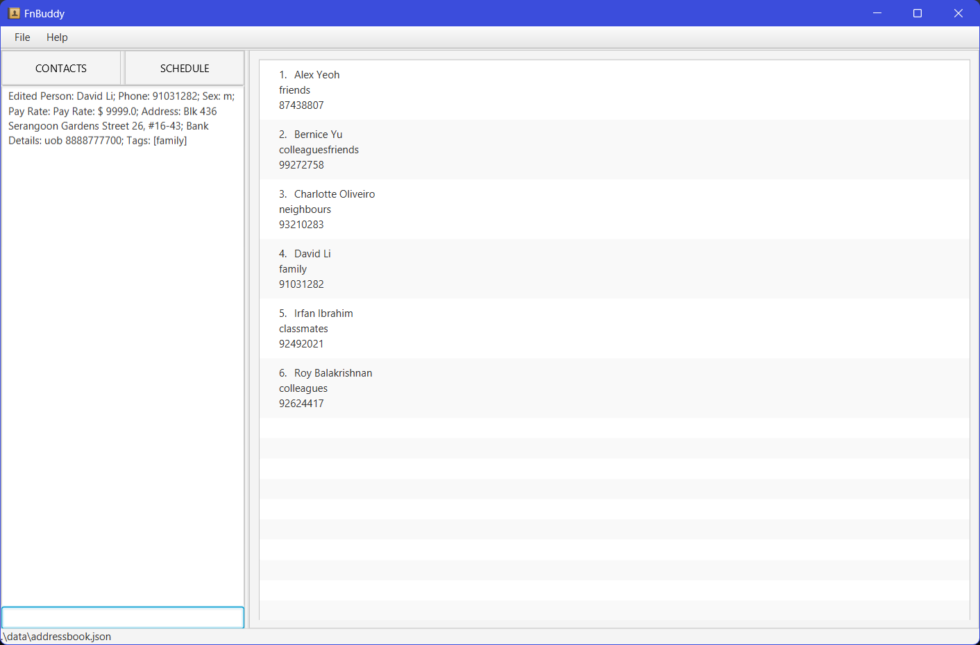 Pay rate does not update in scheduled shifts · Issue #4656 · nus-cs2103 ...