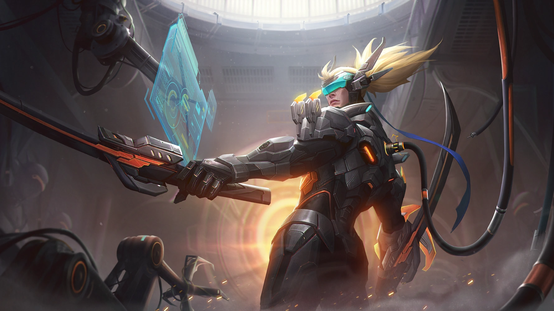 Silver Edge – Saber skin preview