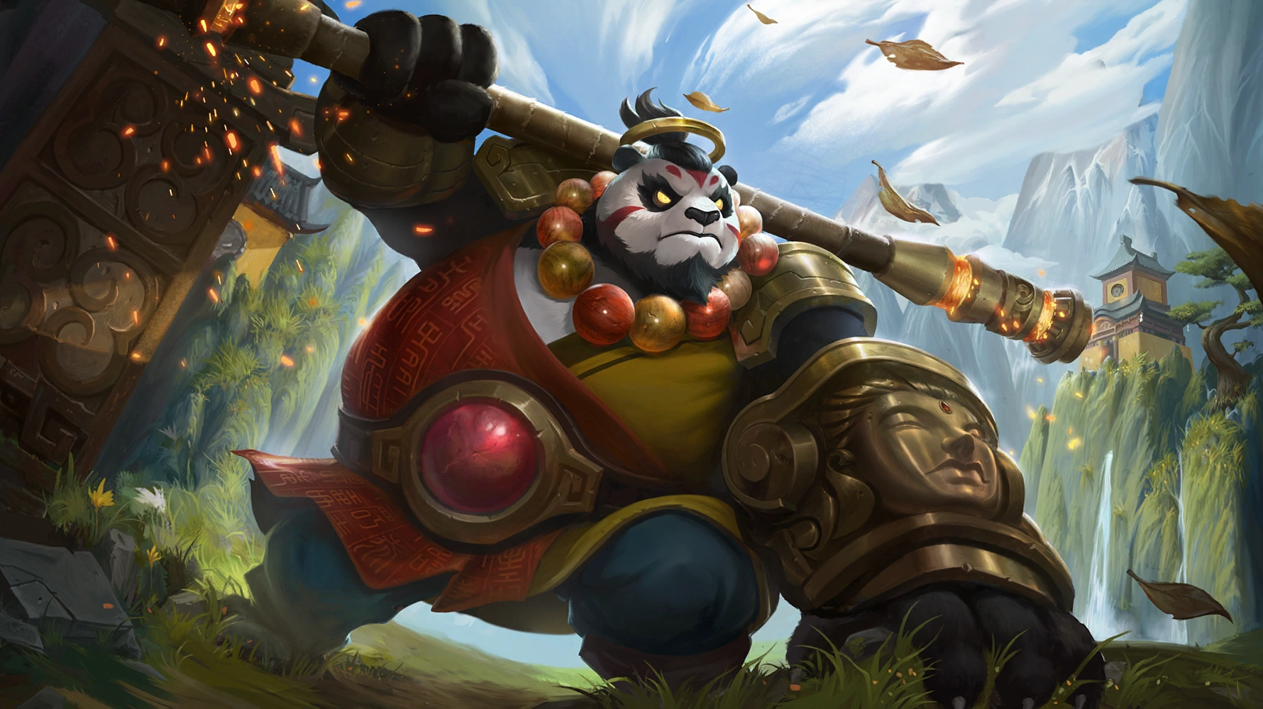 Monk – Akai skin preview