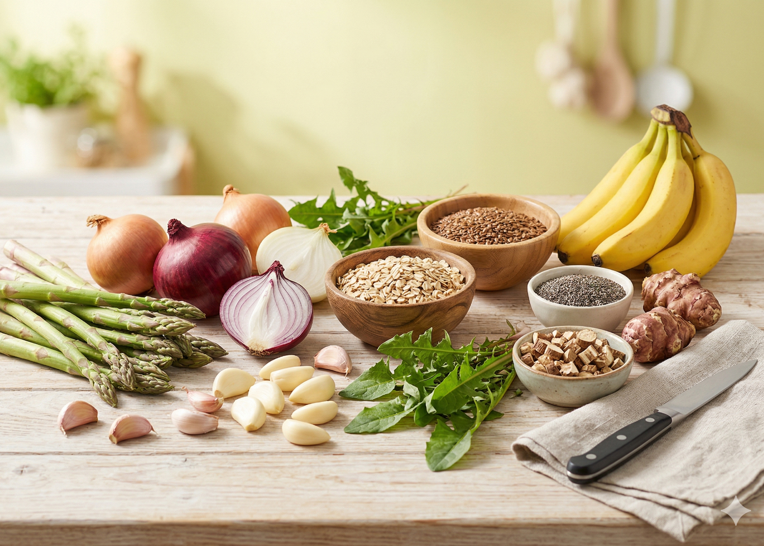 O que são Prebióticos? Alimentos, Benefícios e Para Que Servem