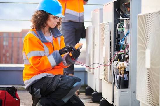 Illustrative air conditioning installation