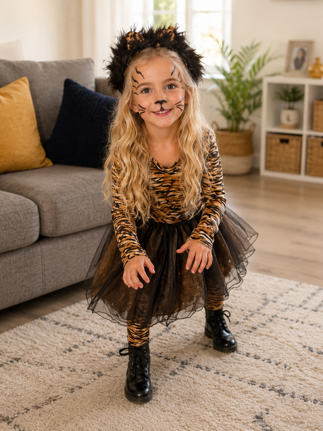 Cat tiger costume