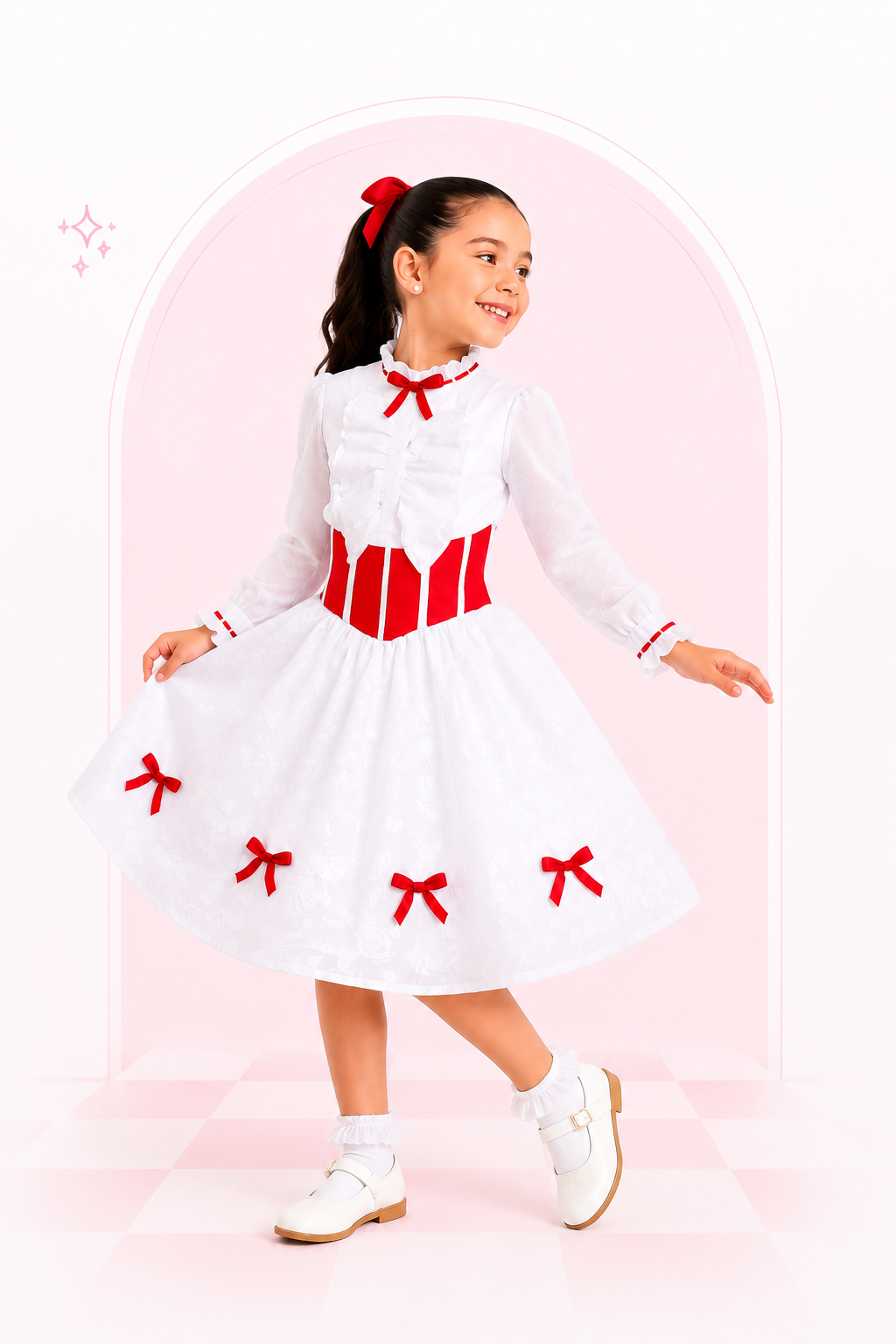 White dress costume