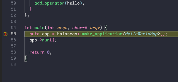 VS Code Breakpoint