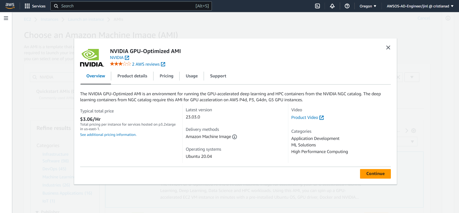 Launch Instance 4