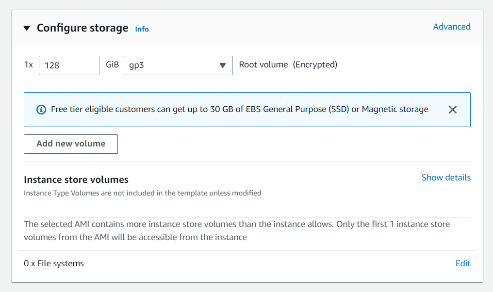Launch Instance 9