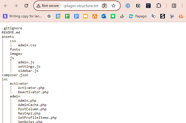 Generated Folder Structure