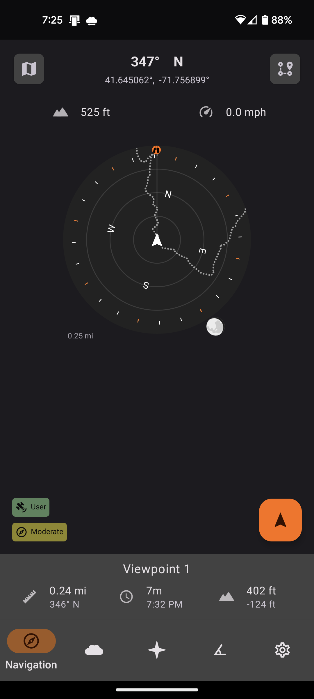 Navigation Screenshot