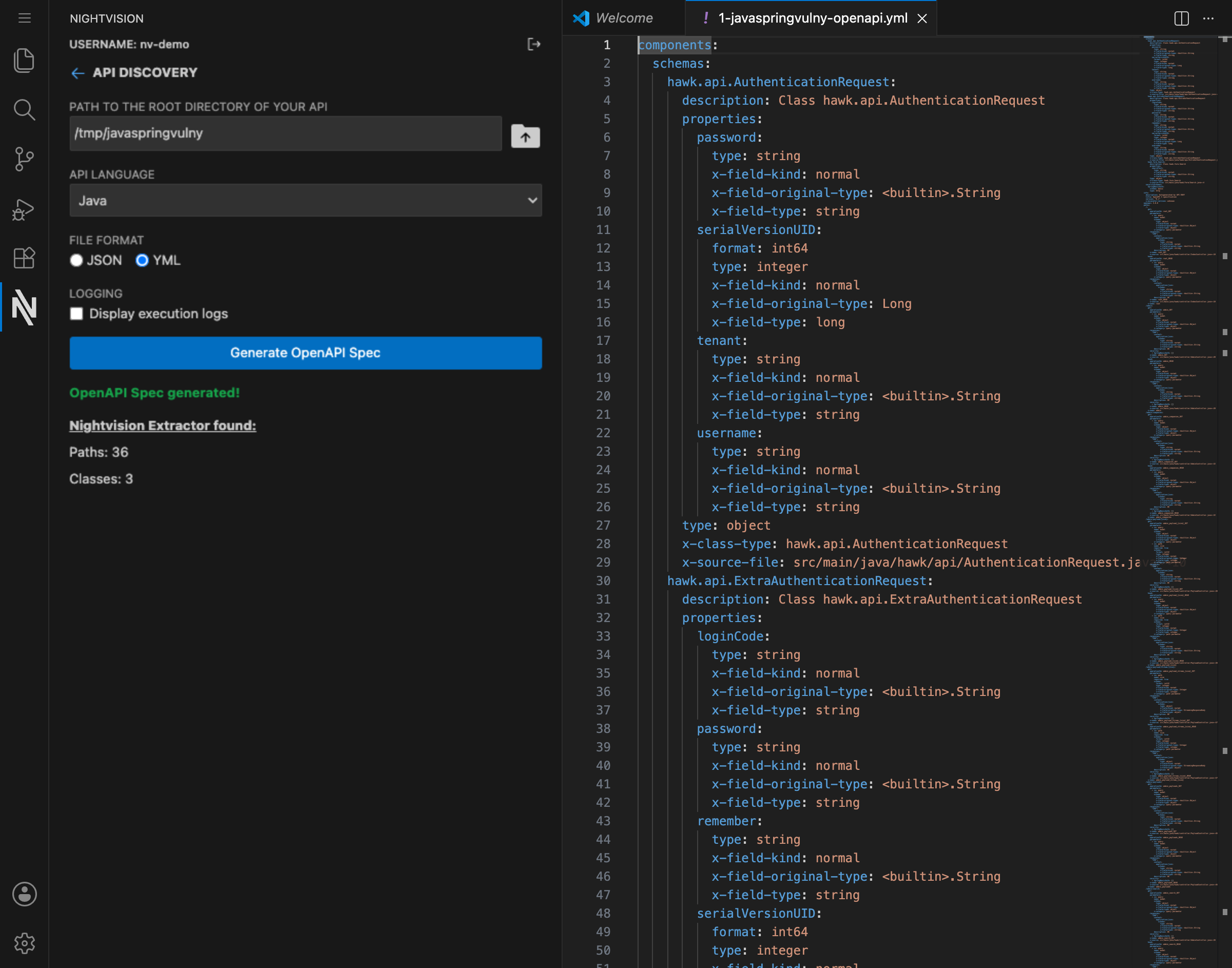 API Discovery Example