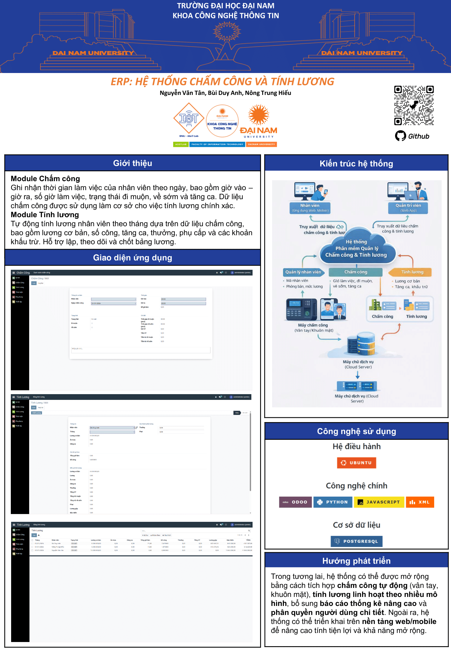 Poster hệ thống ERP