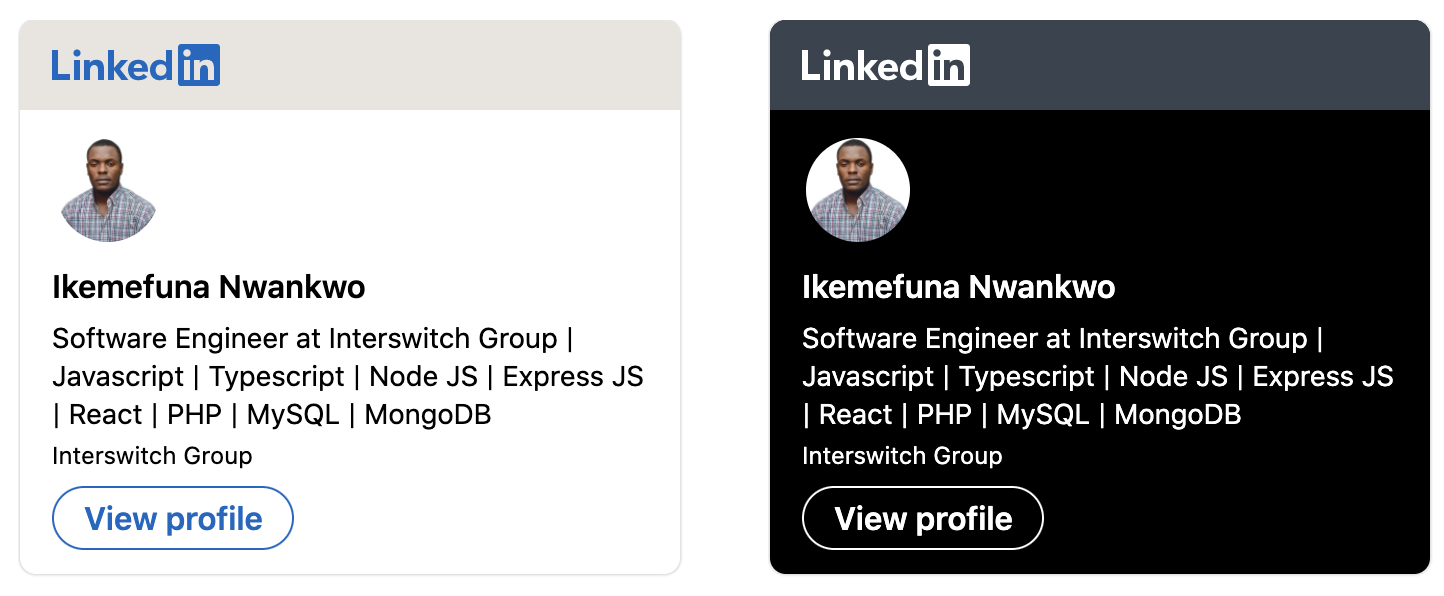 react-linkedin-profile-badge-npm