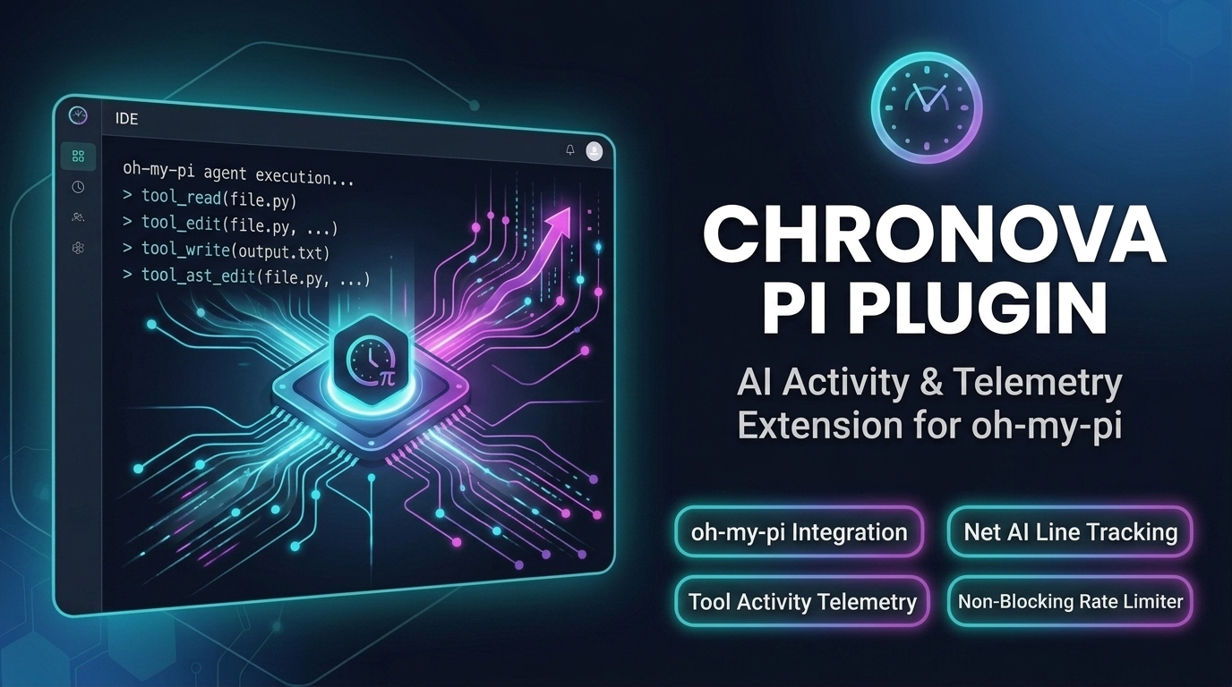 chronova-pi-plugin — AI Activity & Telemetry Extension for oh-my-pi