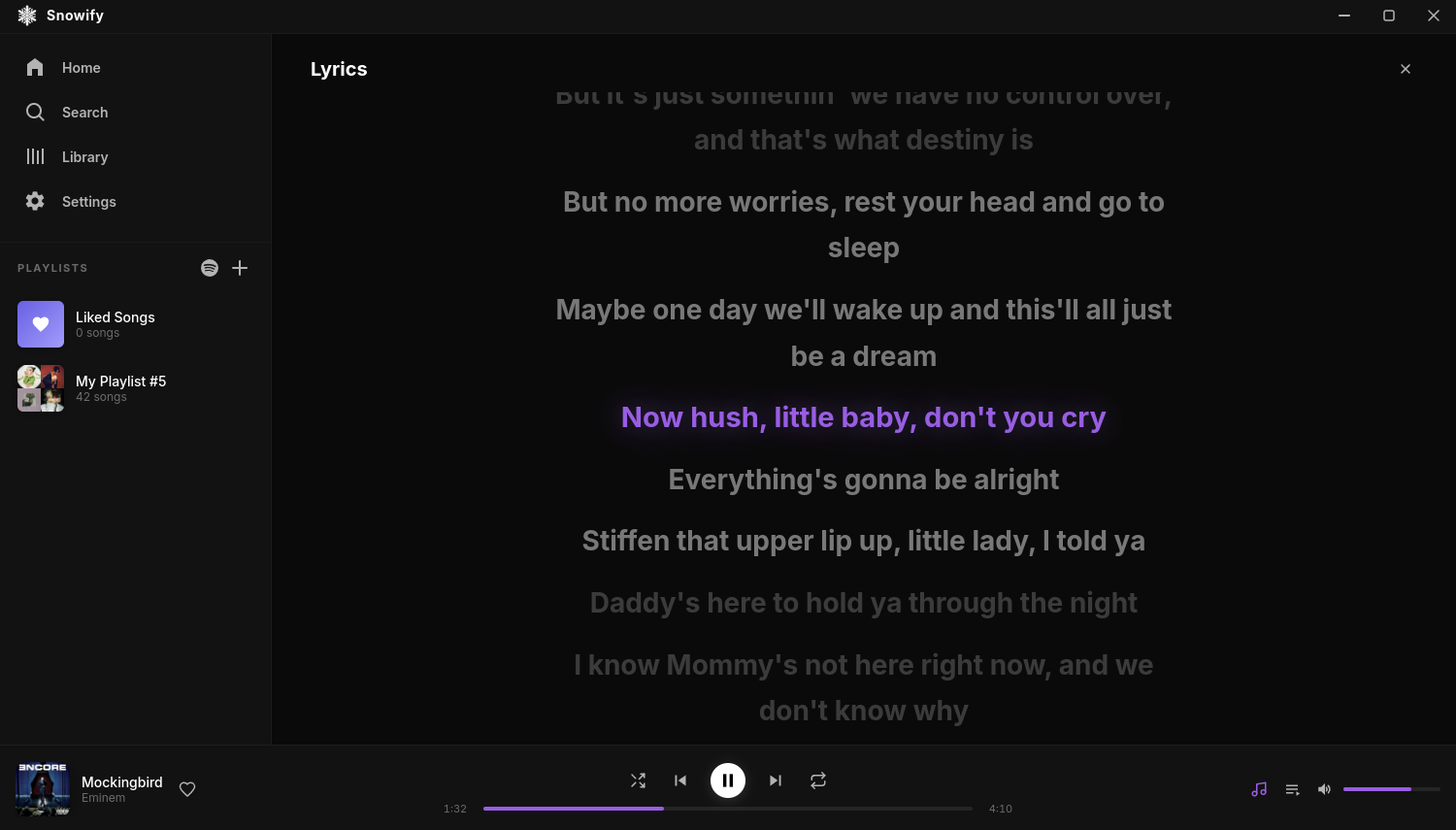 nyakuoff/Snowify cover