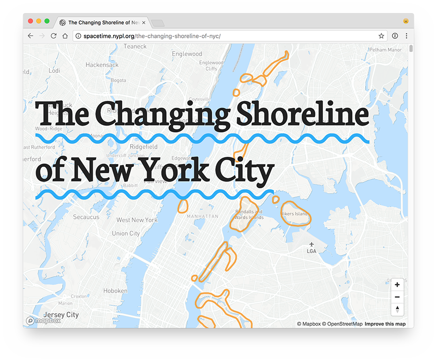 The Changing Shoreline of New York City