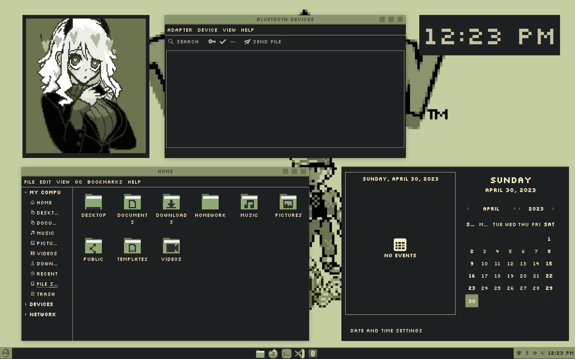 GitHub - nyxtales0x0/nyxtro: A retro console inspired theme for linux ...