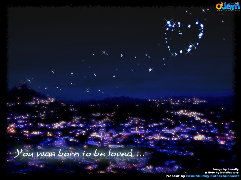 You was born to be loved... cover art