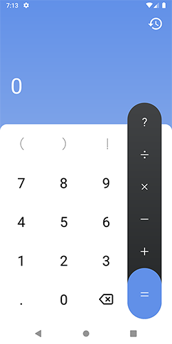 Calculator first Screen